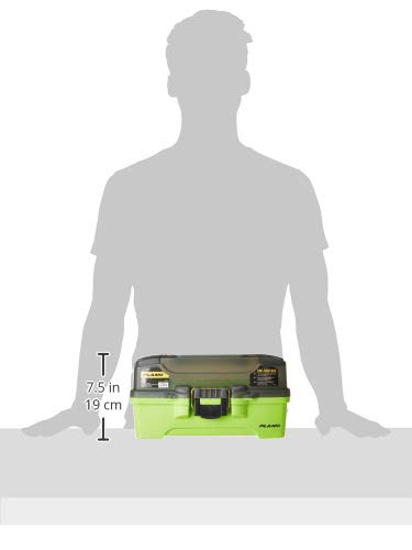 Plano 1-Tray Tackle Box Green, One Size, Pack of 1