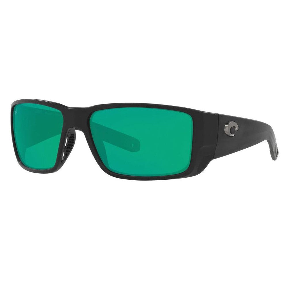 Costa Blackfin Pro 580G Polarized Sunglasses, Matte Black/Green