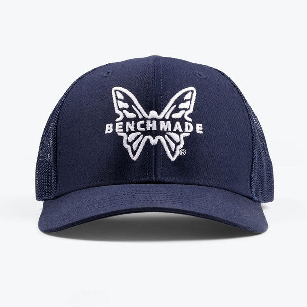 New Benchmade Knife Company Classic Hat Dark Blue Adjustable Trucker Snapback