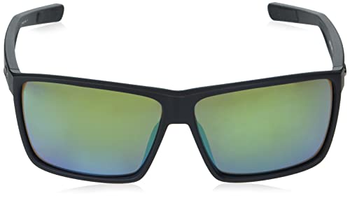 Costa Del Mar Rincon 9018 Sunglasses 901836 - Black - Green Mirror 580g Men Rectangle