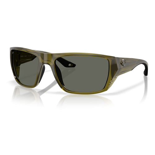 Costa Del Mar Finlet Polarized 911809 Men's Sunglasses Green Size 59