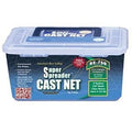 Fitec GS1500 Ultra Spreader Cast Net Clear Mono Lead 3/8 Mesh 10', 10510