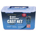 Fitec SS1000 Super Spreader Cast Net  5  X 3/16  Mesh  Clear  1 Lb Wt