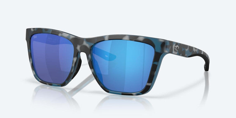 Costa Panga II 580G Polarized Sunglasses, Blue Mirror Lens