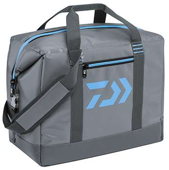 Daiwa D-Vec Soft Sided Cooler, 24 Pack, Grey, DCCS-24C-GRY