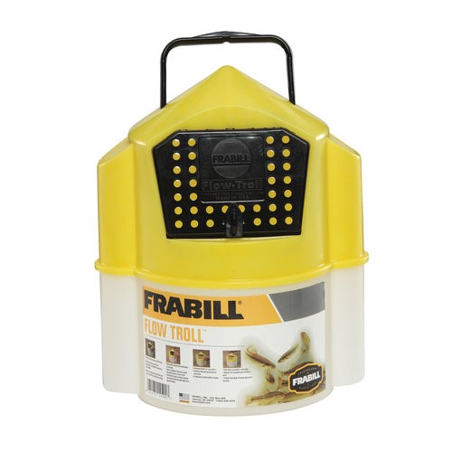 Frabill Flo Troll Bait Bucket 6 Quart for Fishing