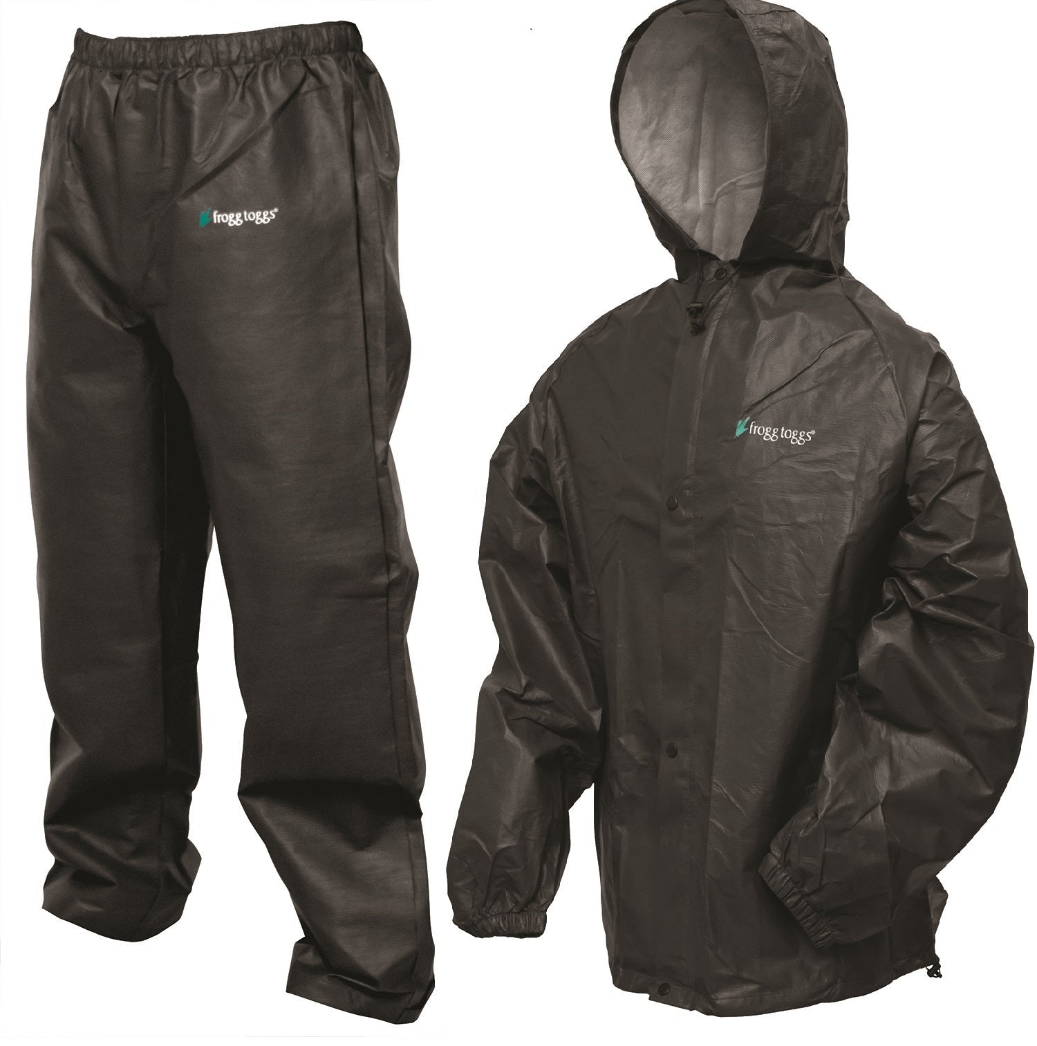 Frogg Toggs Men S Pro Lite Suit | Carbon Black | Size MD/LG