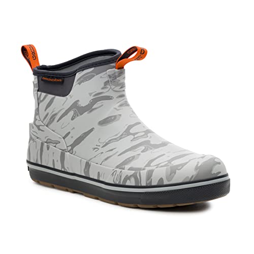 Grundens Deck Boss Ankle Boot - Glacier Liquid Print - 9
