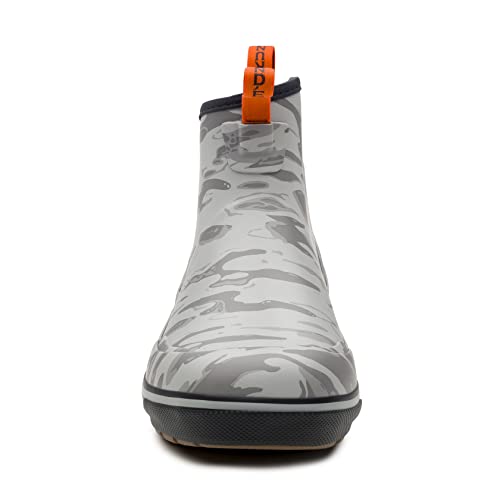 Grundens Deck Boss Ankle Boot - Glacier Liquid Print - 9