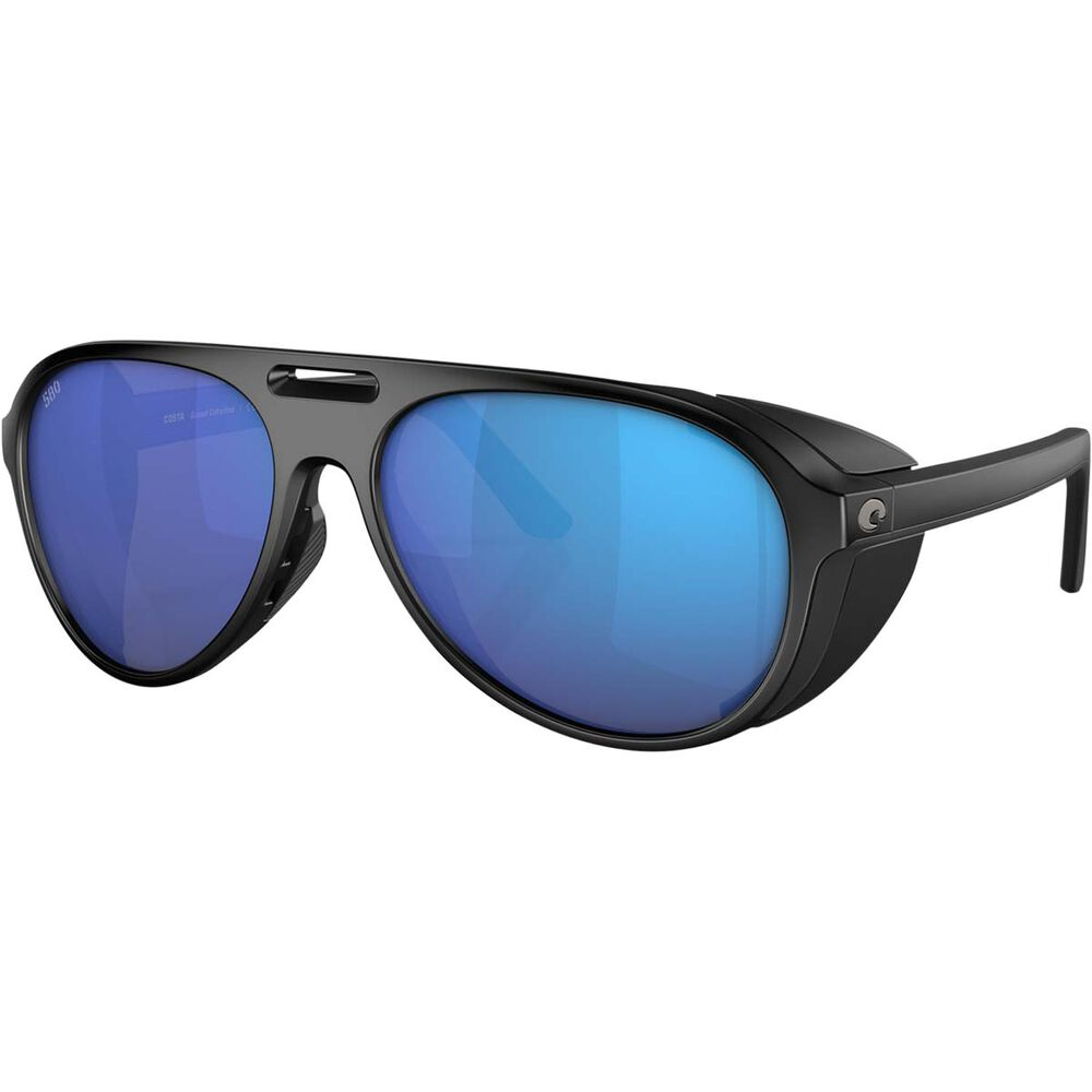 Costa Del Mar Grand Catalina 9117 Sunglasses 5915-138 Black Blue Mirror