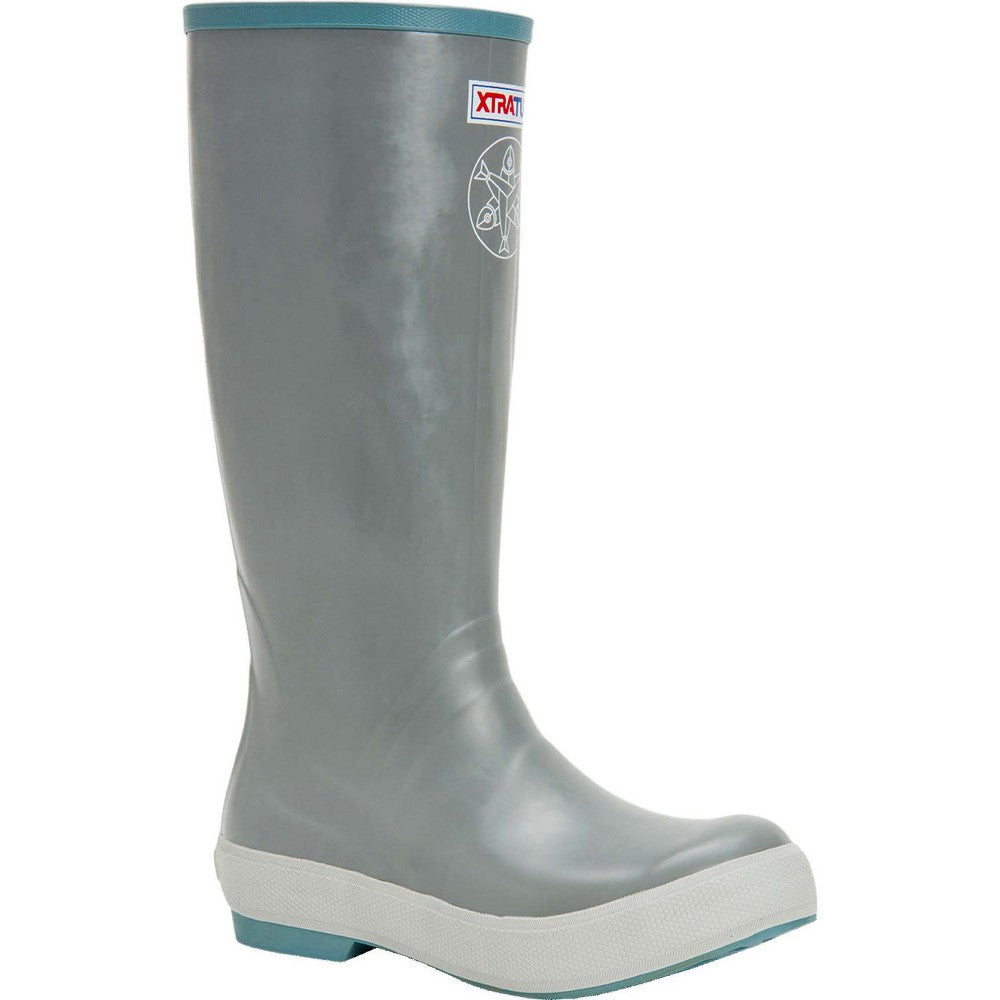 Xtratuf Legacy 15" Boots Women's Size 9 Gray/Sand Dollar