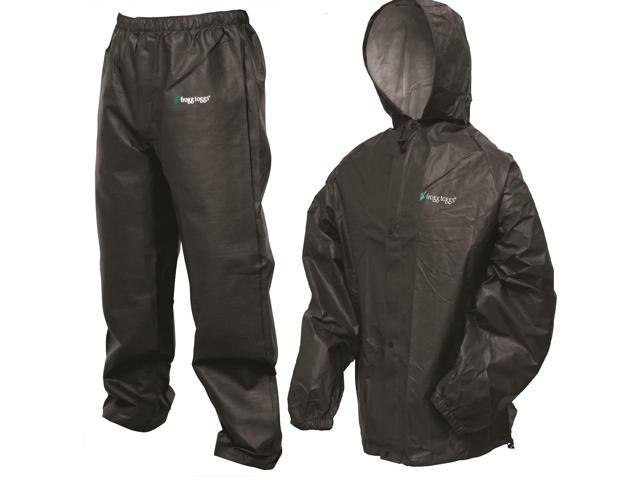 Frogg Toggs Pro Lite Suit Carbon Black, Size XL/2X