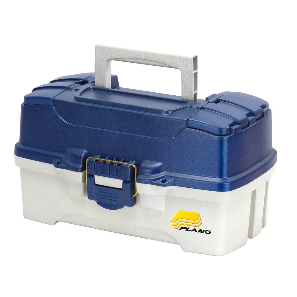Plano Dual Top 2-Tray Tackle Box for Fishing