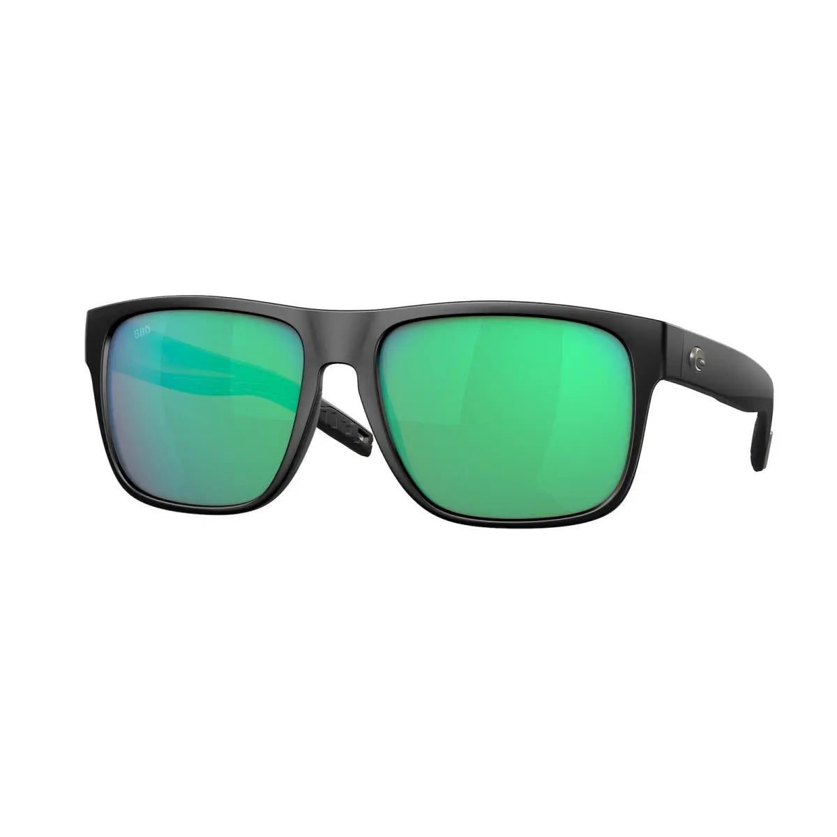 Costa Spearo XL Polarized Sunglasses Matte Black/Green Mirror