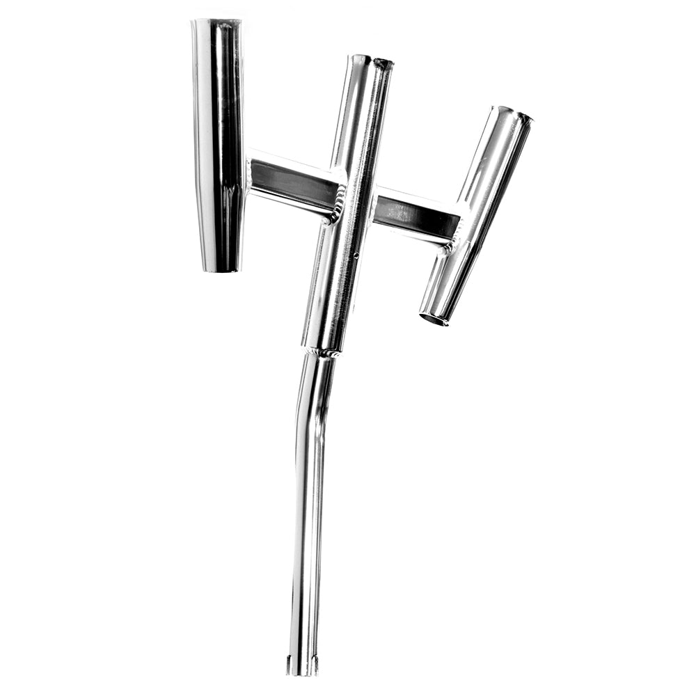 Tigress Triple Aluminum Bent Butt Kite Rod Holder | for Fishing | by West Marine