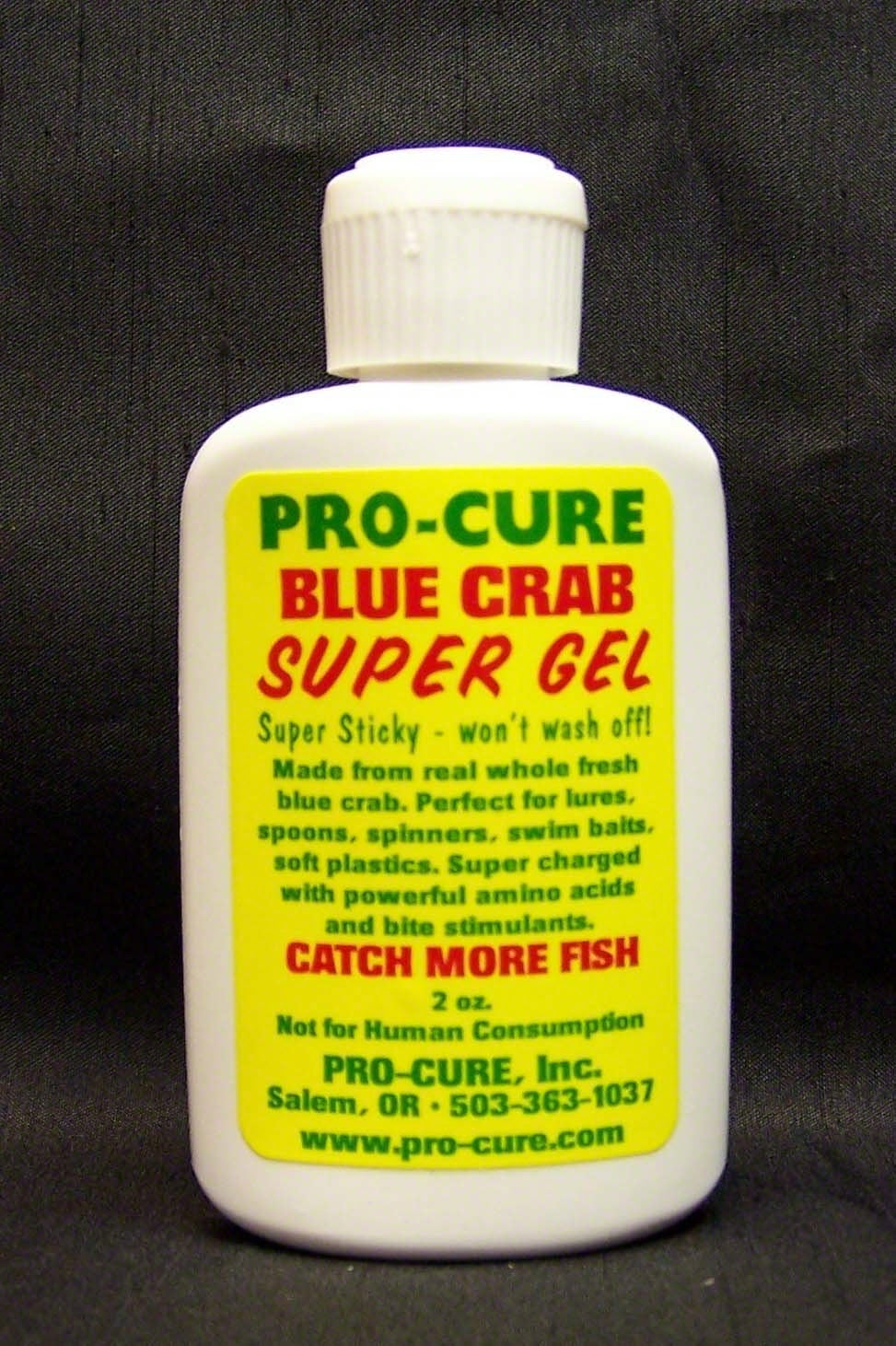 Pro-Cure Bait Super Gel - 2 Oz. Crab