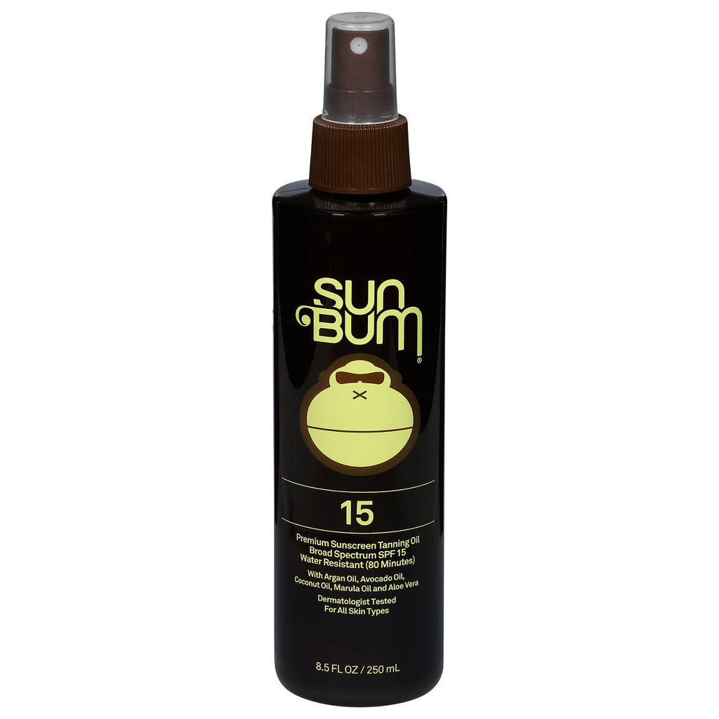 Sun Bum Tanning Oil SPF 15, 8.5 Fl Oz