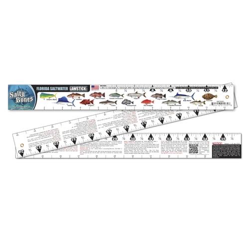 Salty Bones Folding Fishing Ruler 36 Inches