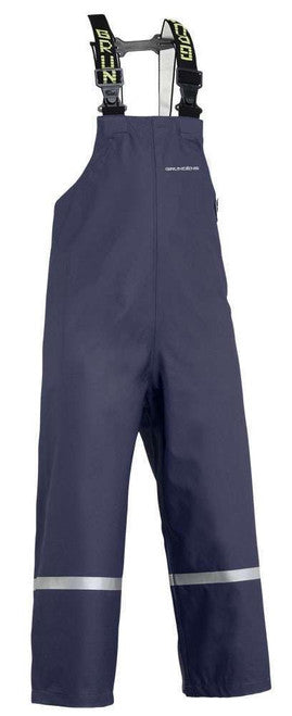 Grundens Zenith 117 Sport Fishing Bibs for Youth - Navy - 14