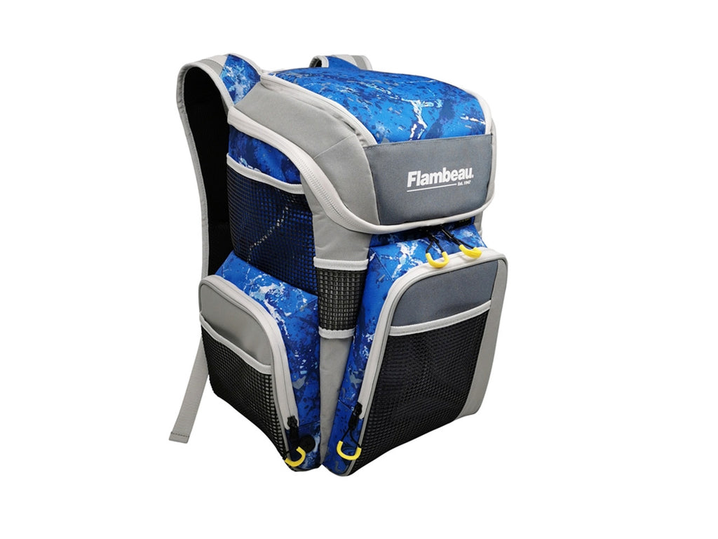 Evolution Outdoor Pro-Angler Zerust Backpack 5007, Kinetic Blue, 3 Trays