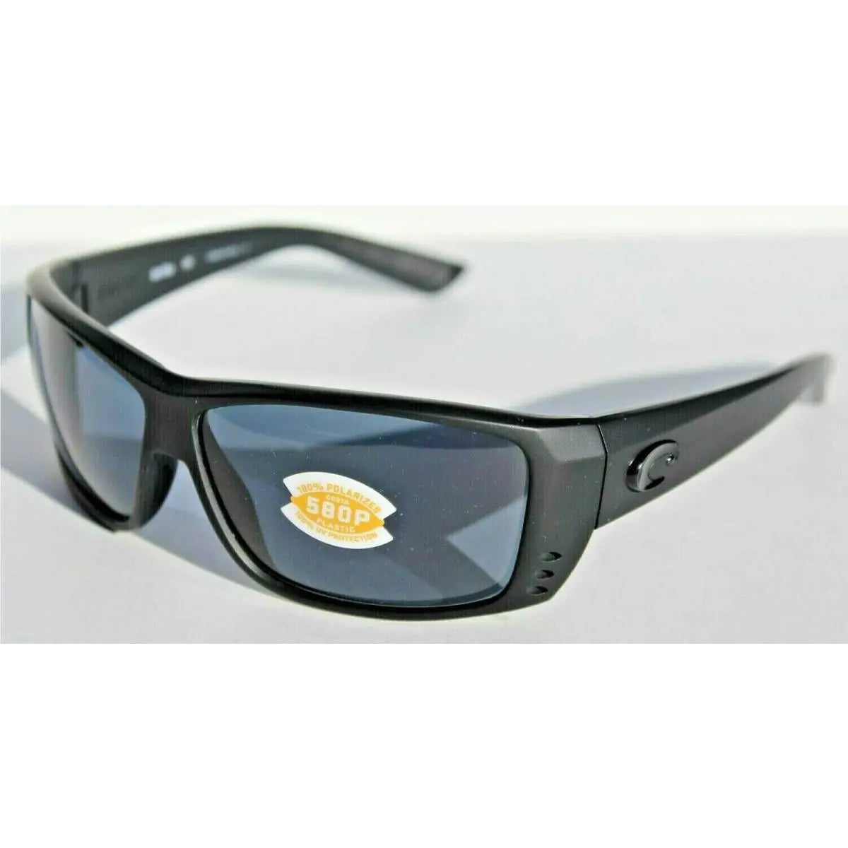 Costa Cat Cay 580P Polarized Sunglasses, Blackout/Gray Lens