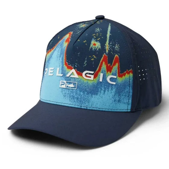 Pelagic Terminal Sonar Trucker Hat, in Navy | by West Marine