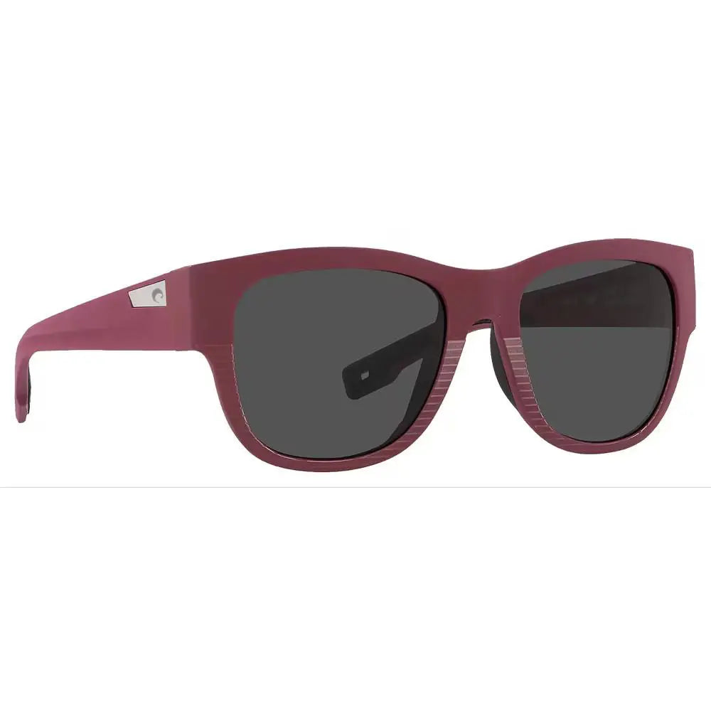 Costa Women's Caleta 580G Polarized Sunglesses, in Net Plum Frame/Gray Lens | by West Marine