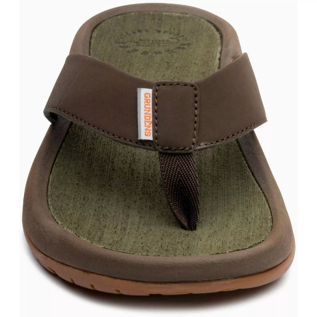 Grundens Fishfinder Sandals - Dark Brown - 12