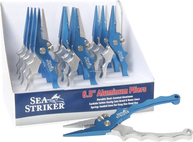 Sea Striker SSPAP65-12 6.5" Aluminum Plier w/Side Cutter - 12pk