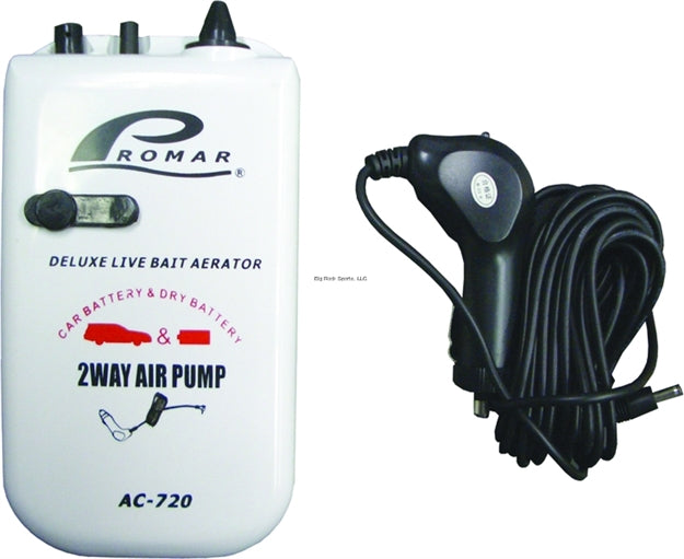 Promar Aerator Deluxe 2-Speed Uses 2D Batt. Car Adapter Included, AC-720