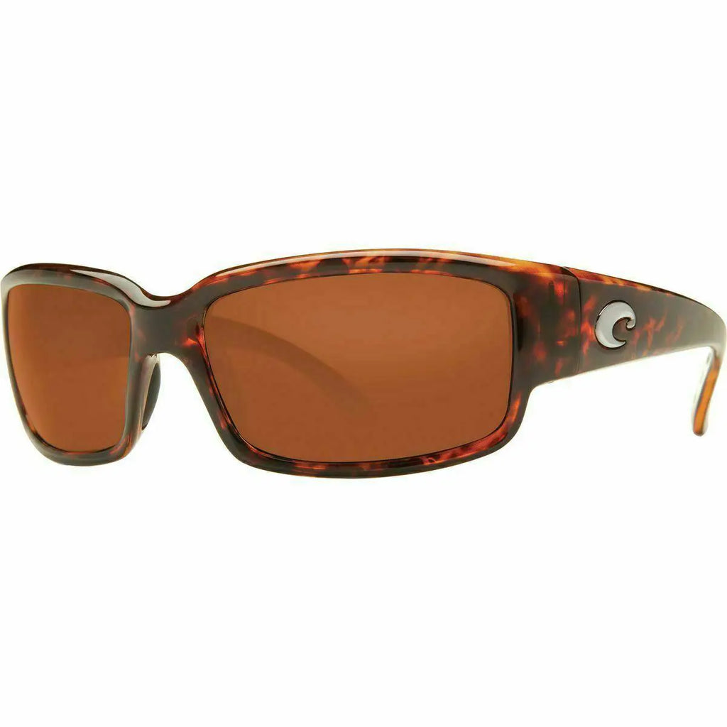 Costa Del Mar Caballito 9025 Sunglasses 902501 - 10 Tortoise - Copper 580p Men Rectangle
