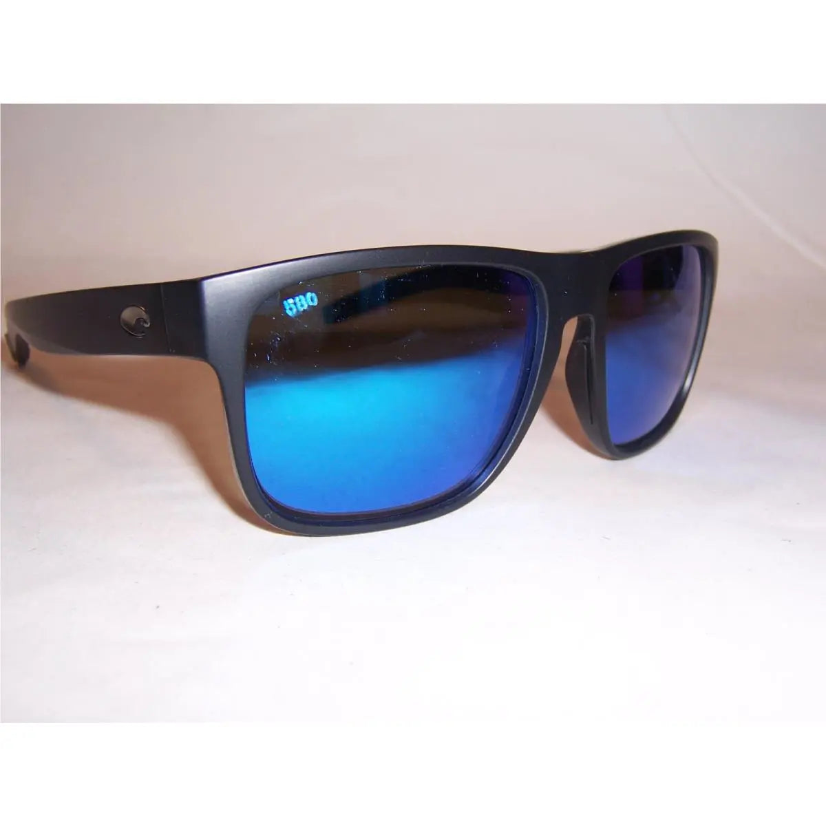Costa Spearo XL 580G Polarized Sunglasses, in Matte Black Frame/Blue Mirror Lens | by West Marine