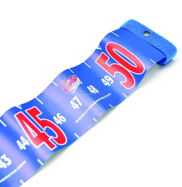 GSM Cuda Fish Measure Ruler 50 Inches Blue