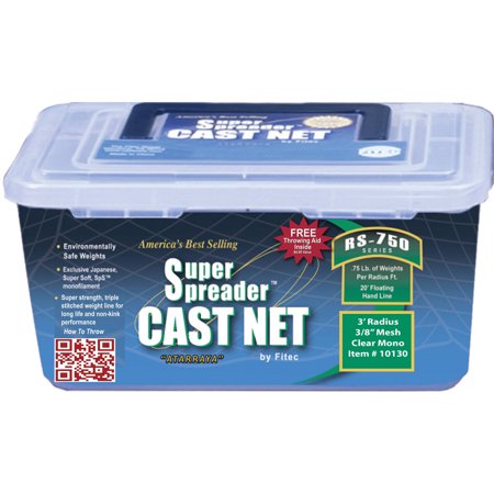 Fitec RS-750 Super Spreader Series 7 Ft Cast Net