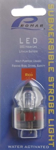 Promar Submersible Water Activated Strobe L.E.D. Light | for Fishing | by West Marine