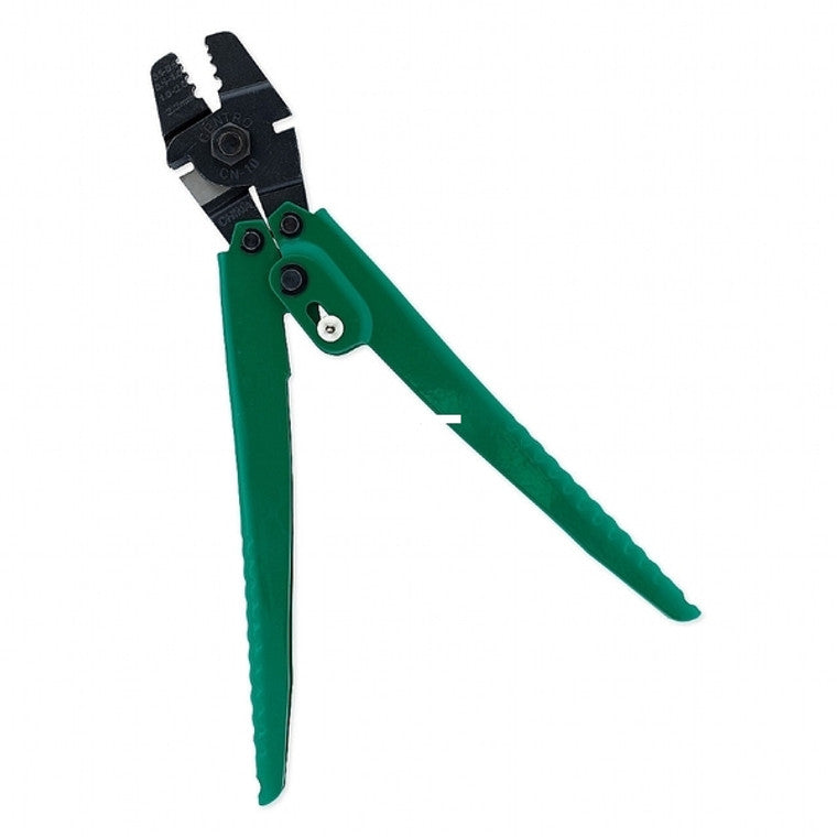Diamond Fishing Products Hand Crimping Tool with Side Cutter - Green