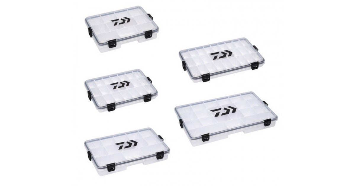 Daiwa D-Box Tackle System, 10.63in X 6.75in X 2in, Medium Regular, 12 Compartments, D-BOXMR