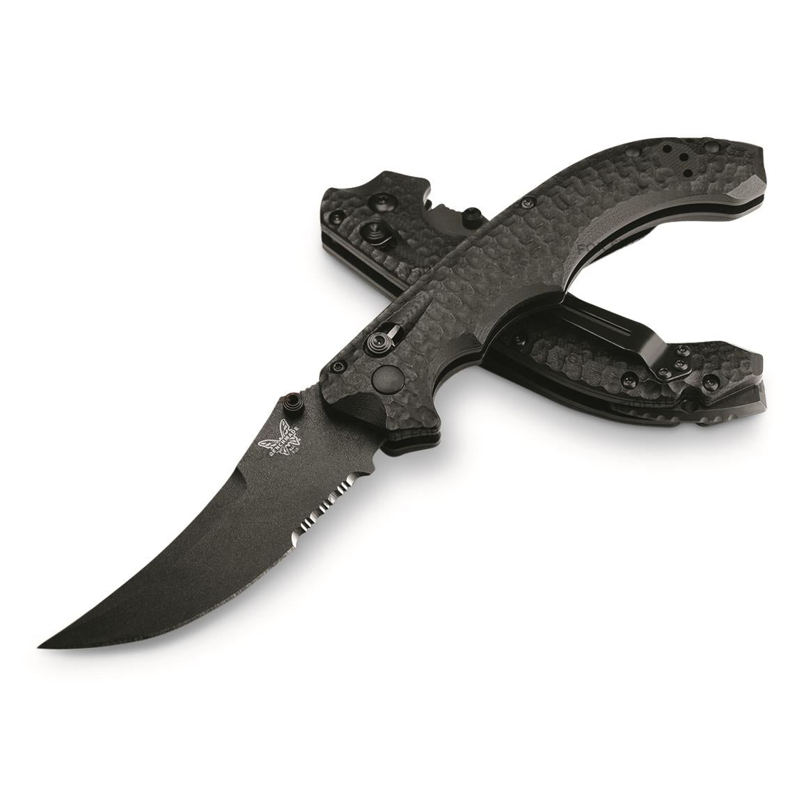 Benchmade 865SBK Mini Bedlam Simitar Tactical Folding