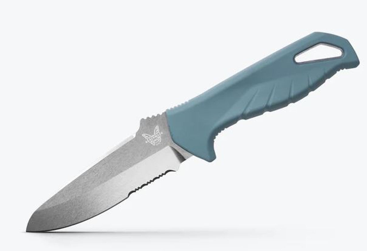 Benchmade Undercurrent Survival Knife, Fixed Blade, Santoprene Handle