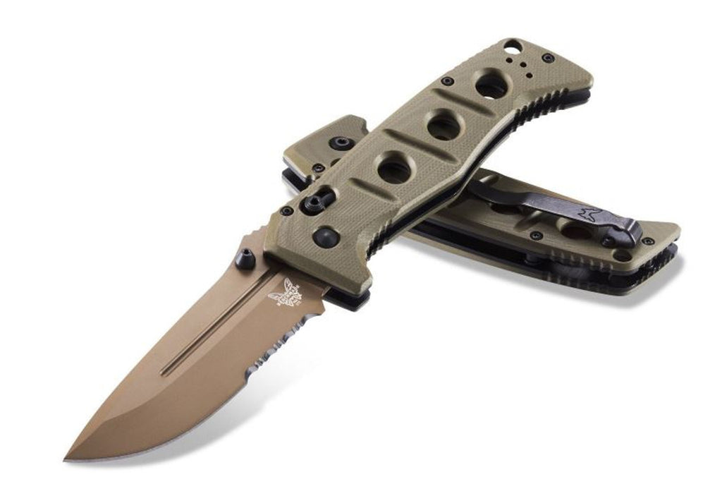 Benchmade 275SFE-2 Adamas Knife with Flashlight and Sharpener