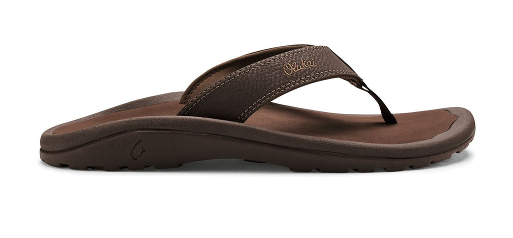 Olukai Ohana Men's Flip-Flop Dark Java Size 9