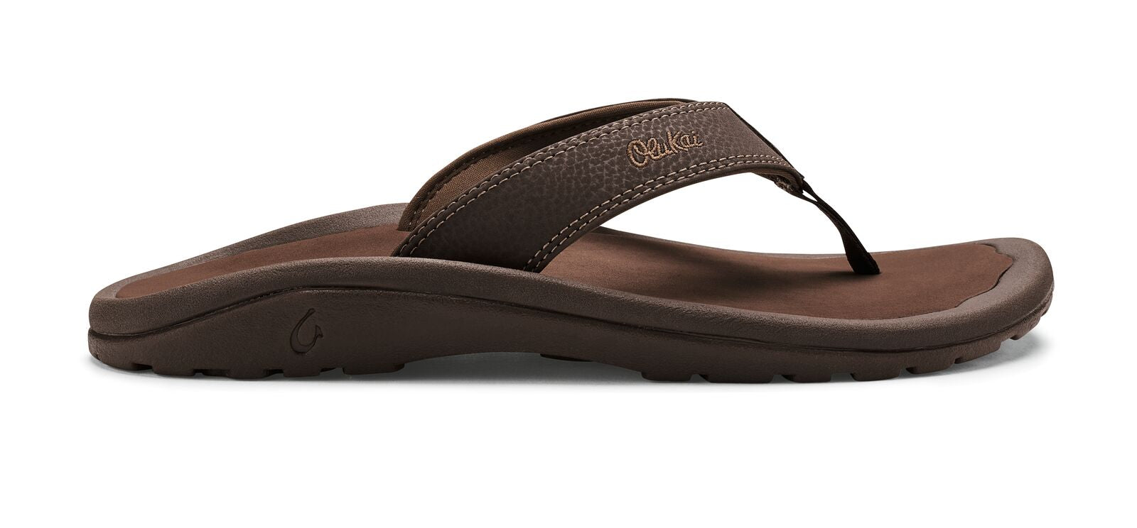 Olukai Ohana Men's Flip-Flop Dark Java Size 9