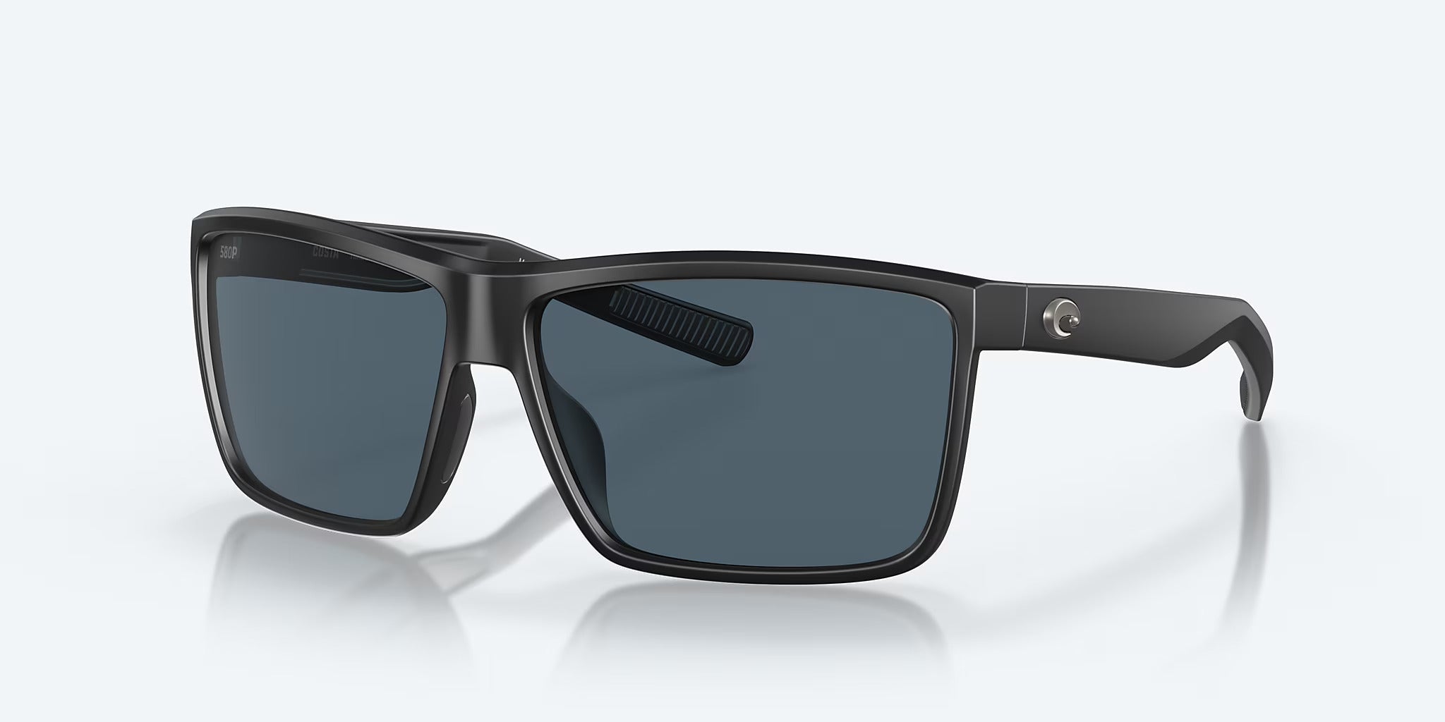 Costa Del Mar Rinconcito 9016 Sunglasses 901602 - 11 Matte Black - Gray 580p Men Rectangle