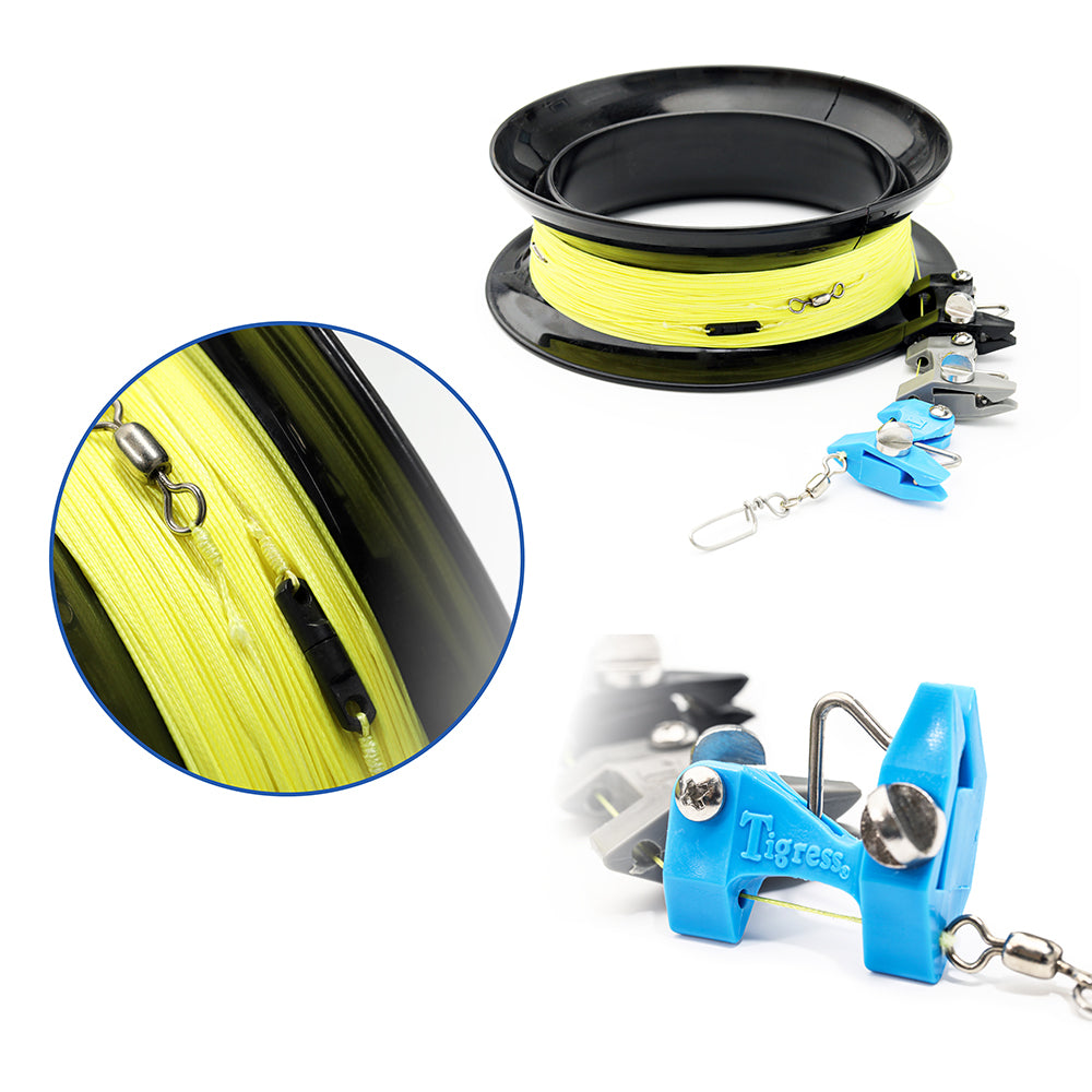 Tigress Ready Rigged Kite Line Assembly - 65lb