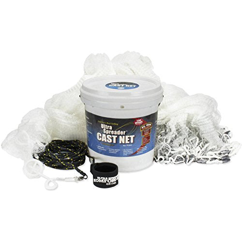 Fitec Super Spreader GS1500 10' Mesh Cast Net - Castnets/Trotline and Gaffs at Academy Sports