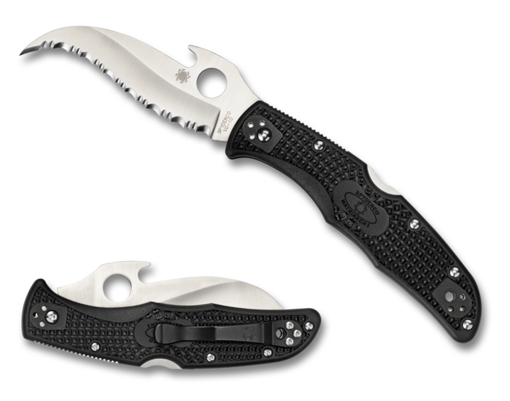 Spyderco Matriarch 2 FRN Handle with Emerson Opener, Black