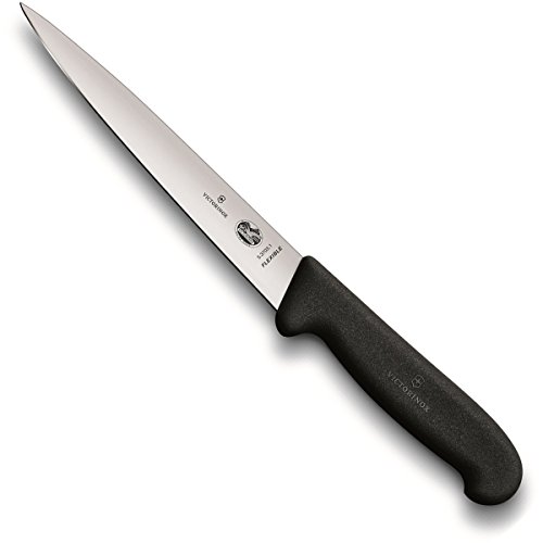 Filet Knife,8 in L,Semi Flexible