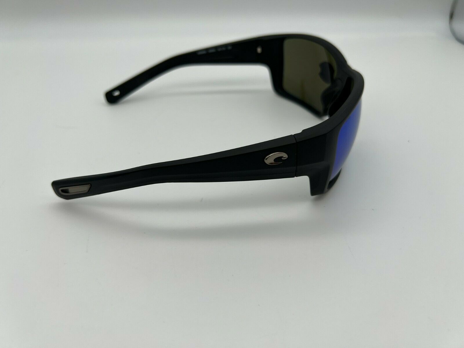 Costa Reefton Pro 580G Polarized Sunglasses, in Matte Black Frame/Blue Mirror Lens | by West Marine