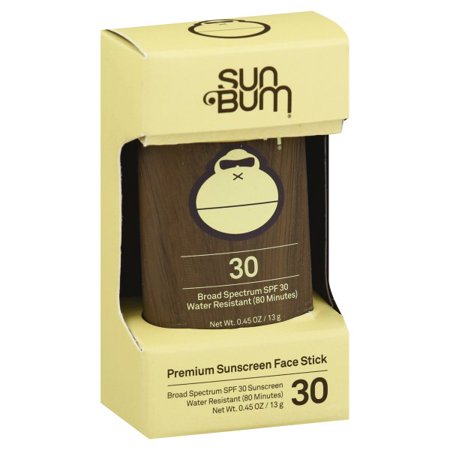 Sun Bum Sunscreen Face Stick SPF 30, 0.45 oz