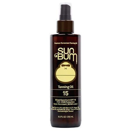 Sun Bum Tanning Oil SPF 15, 8.5 Fl Oz